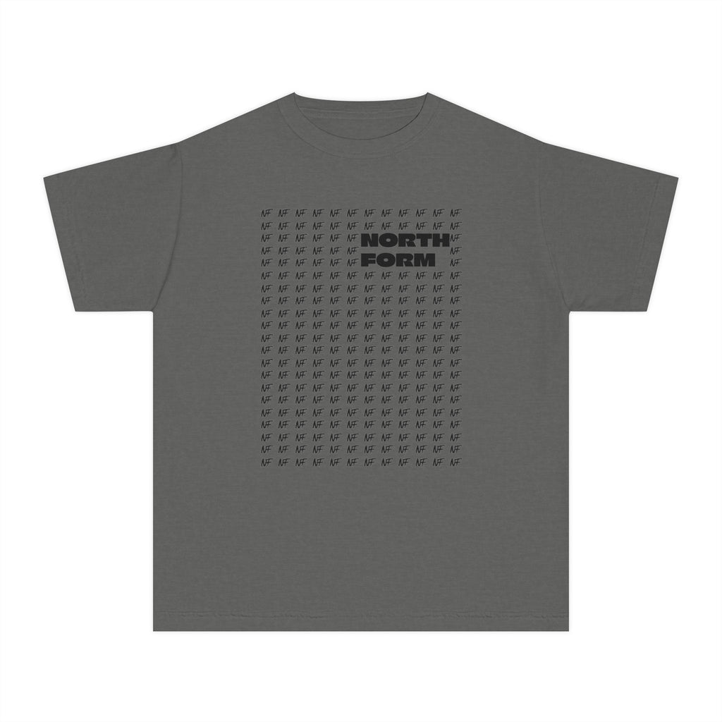 Youth T-Shirt — North Form Grid Graphic Tee (Youth Midweight)