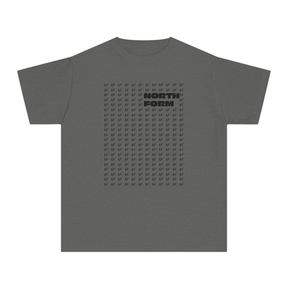 Youth T-Shirt — North Form Grid Graphic Tee (Youth Midweight)