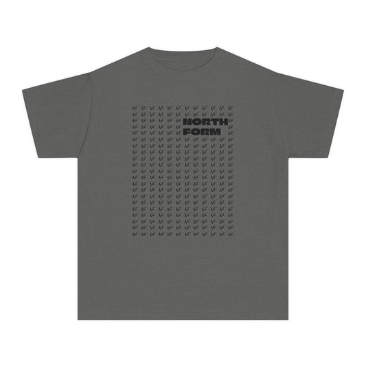 Youth T-Shirt — North Form Grid Graphic Tee (Youth Midweight)