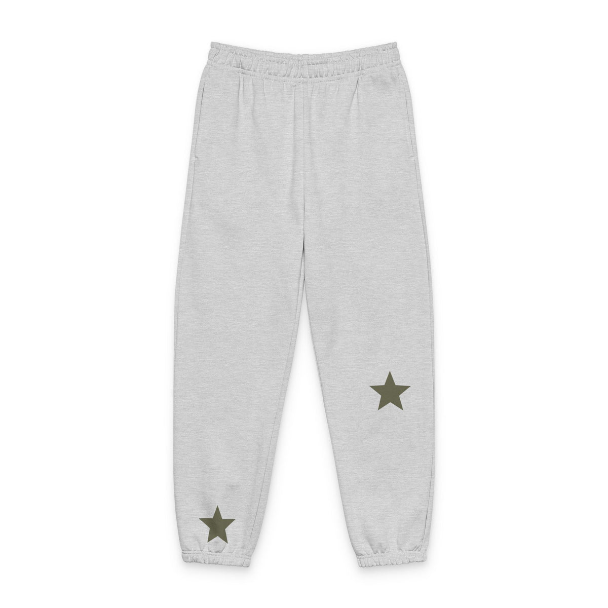 Star Accent Sweatpants – Minimalist Star Graphic Joggers