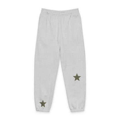 Star Accent Sweatpants – Minimalist Star Graphic Joggers