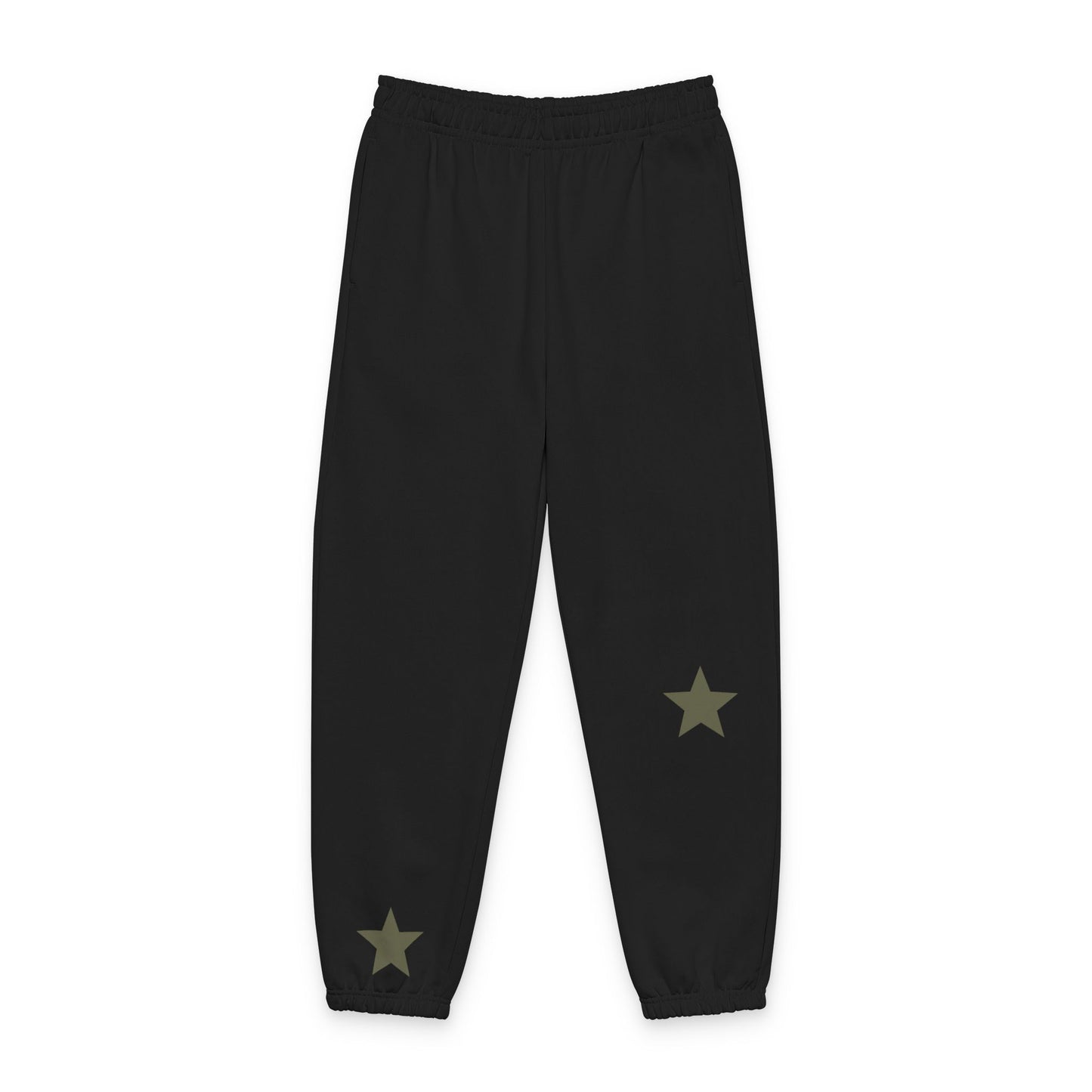 Star Accent Sweatpants – Minimalist Star Graphic Joggers