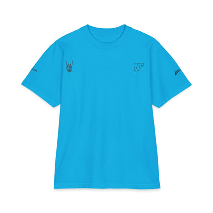 Relaxed Skeleton Graphic T-Shirt — "Chill Vibes" Back Print