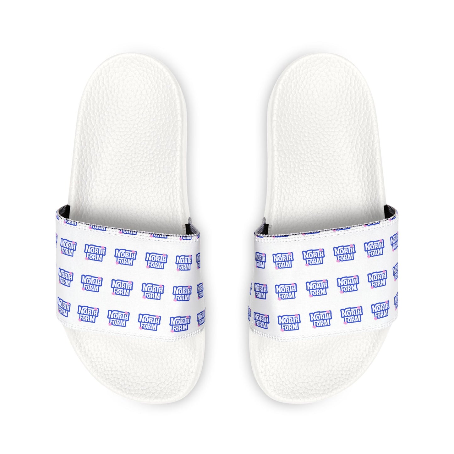 Men's Removable-Strap Slide Sandals — Custom Pattern Comfort Slides
