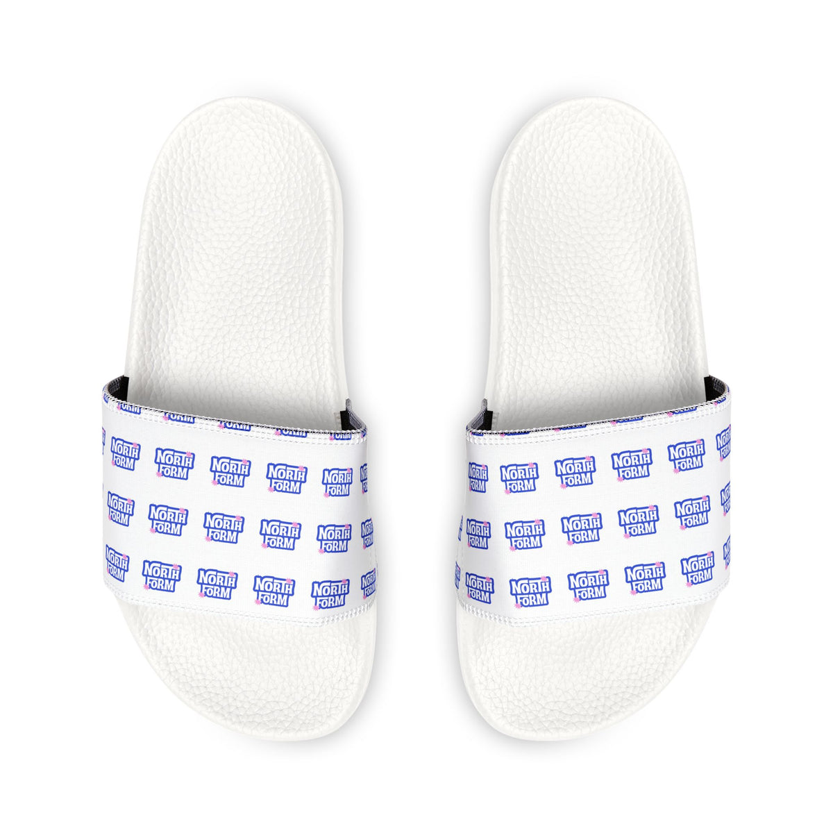 Men's Removable-Strap Slide Sandals — Custom Pattern Comfort Slides