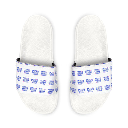 Men's Removable-Strap Slide Sandals — Custom Pattern Comfort Slides