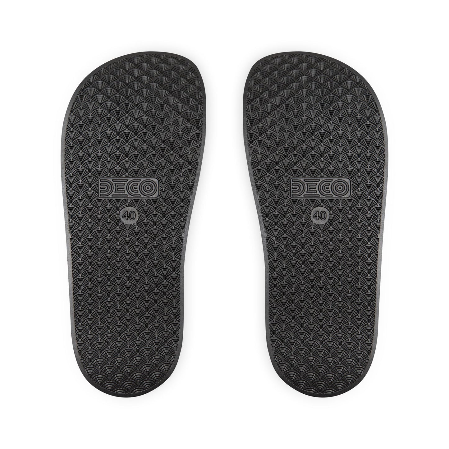 Men's Removable-Strap Slide Sandals — Custom Pattern Comfort Slides
