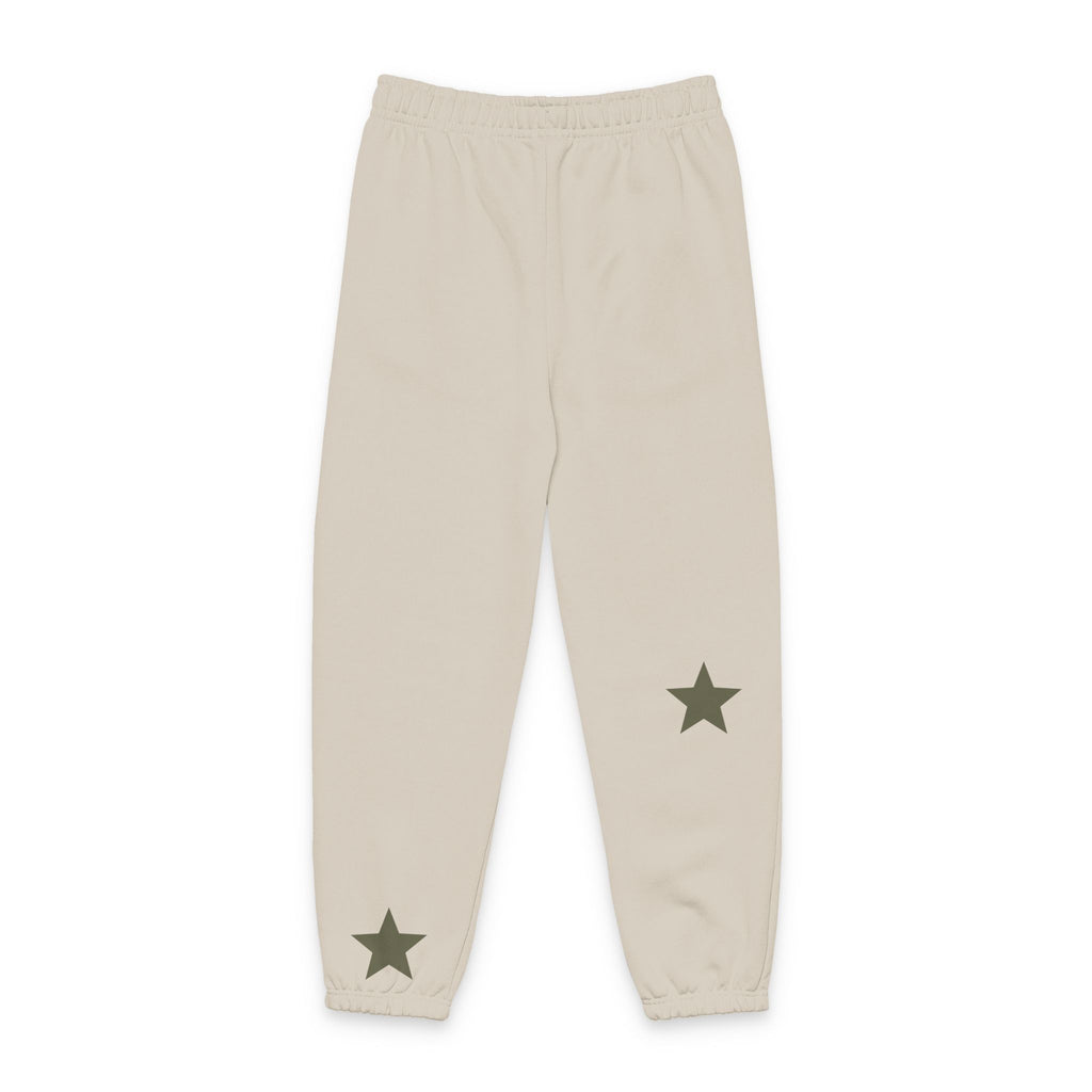 Star Accent Sweatpants – Minimalist Star Graphic Joggers
