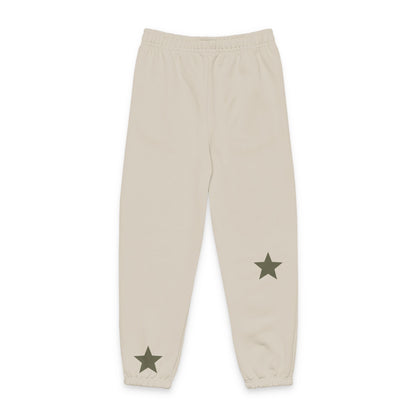 Star Accent Sweatpants – Minimalist Star Graphic Joggers