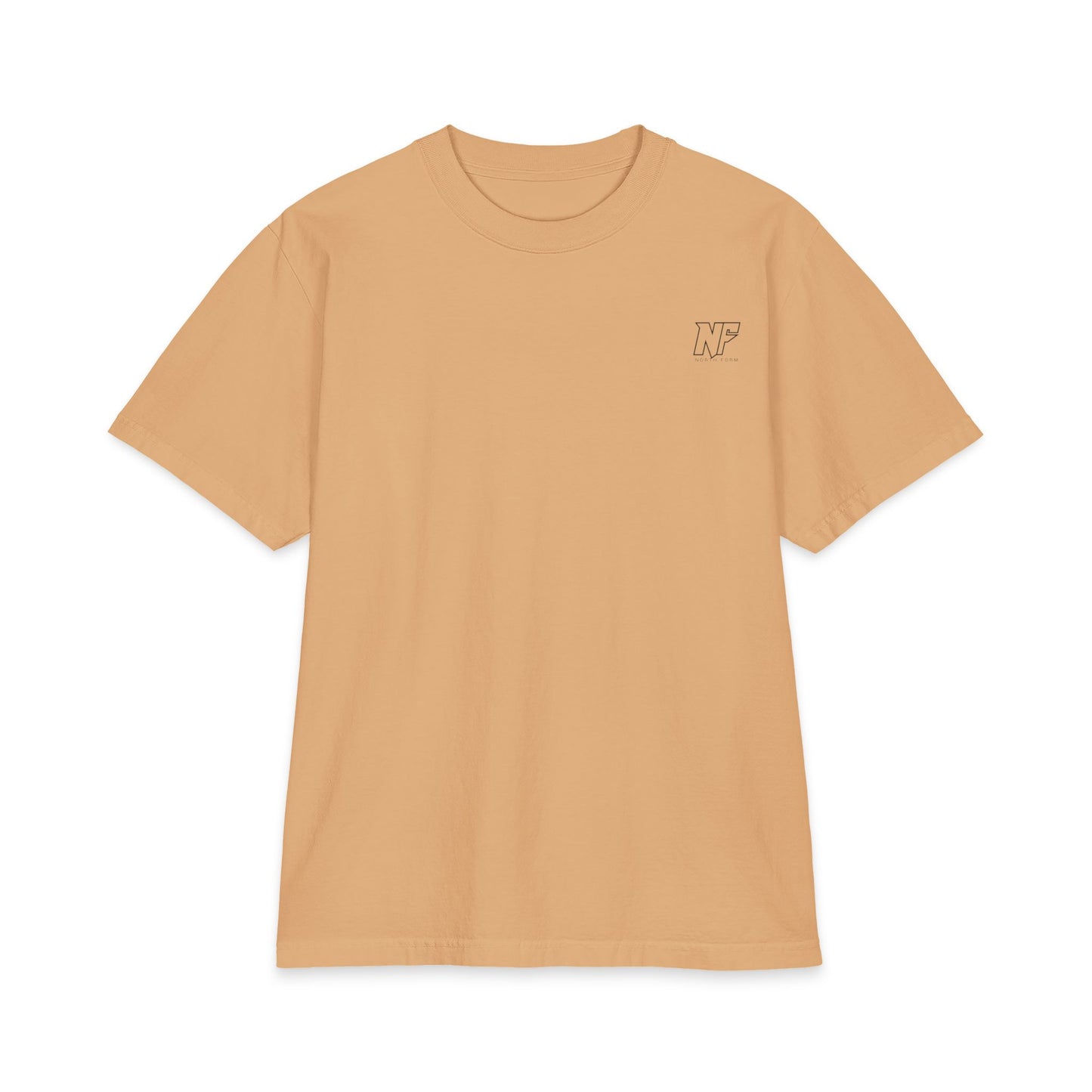 Graphic Tee — 'Overthinking Solves Nothing' Retro Statue Backprint
