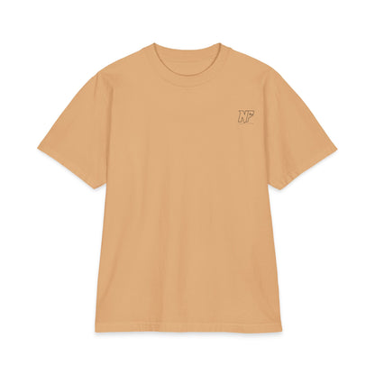 Graphic Tee — 'Overthinking Solves Nothing' Retro Statue Backprint