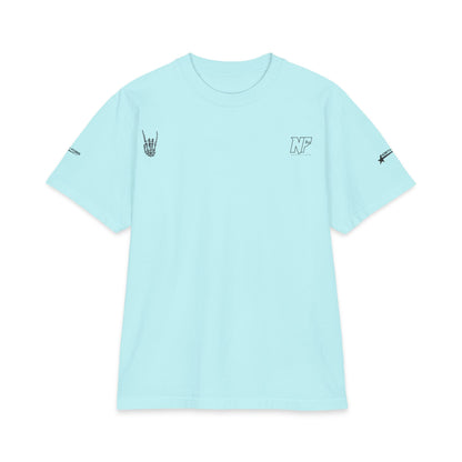 Relaxed Skeleton Graphic T-Shirt — "Chill Vibes" Back Print