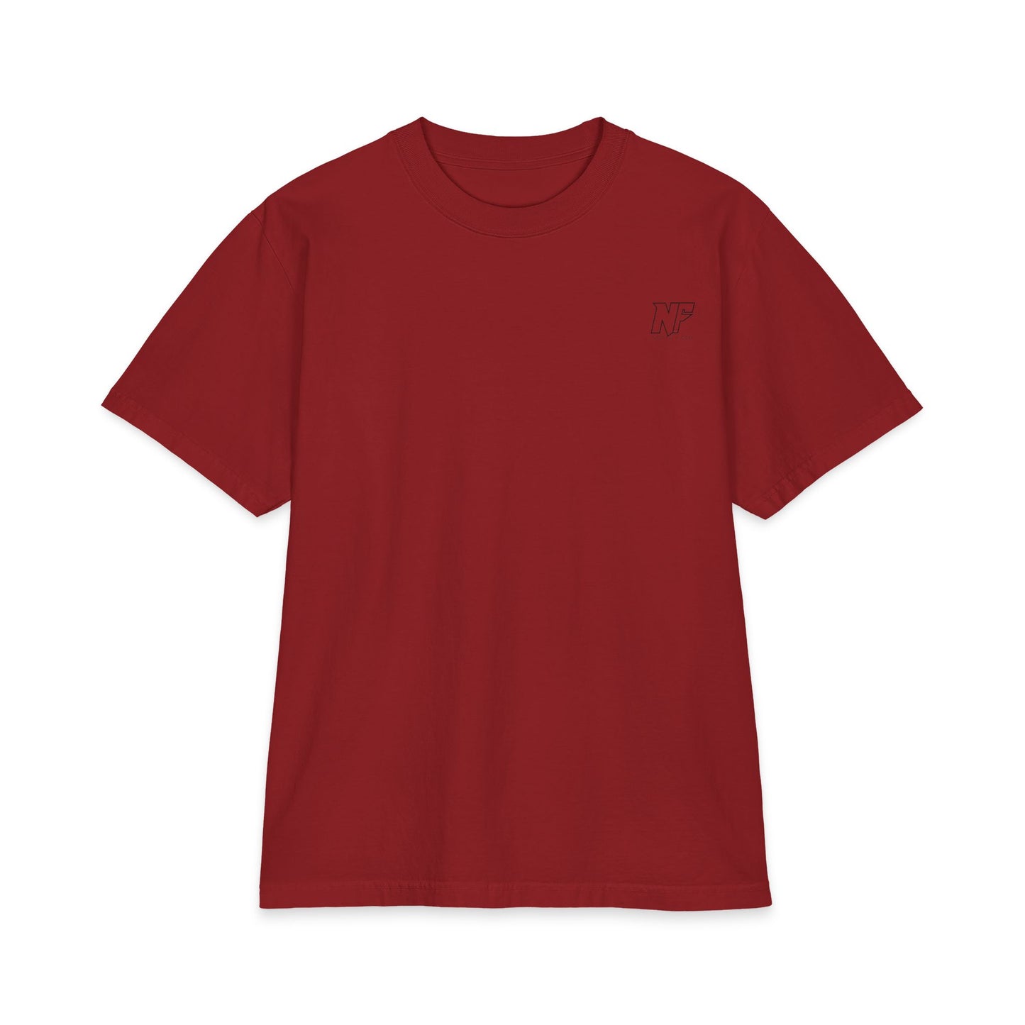 Graphic Tee — 'Overthinking Solves Nothing' Retro Statue Backprint