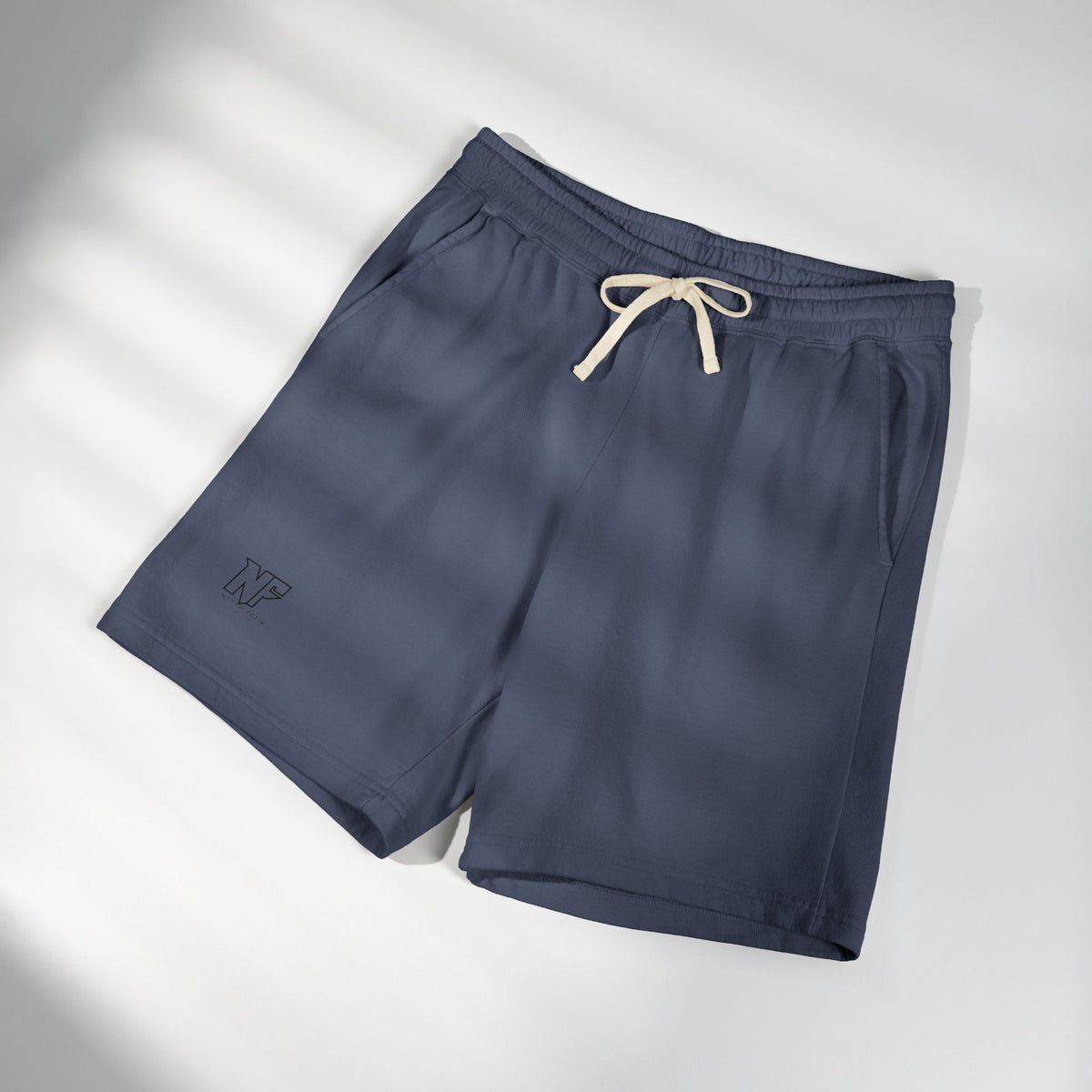 Lightweight Garment-Dyed Fleece Sweat Shorts — Casual Lounge & Activewear