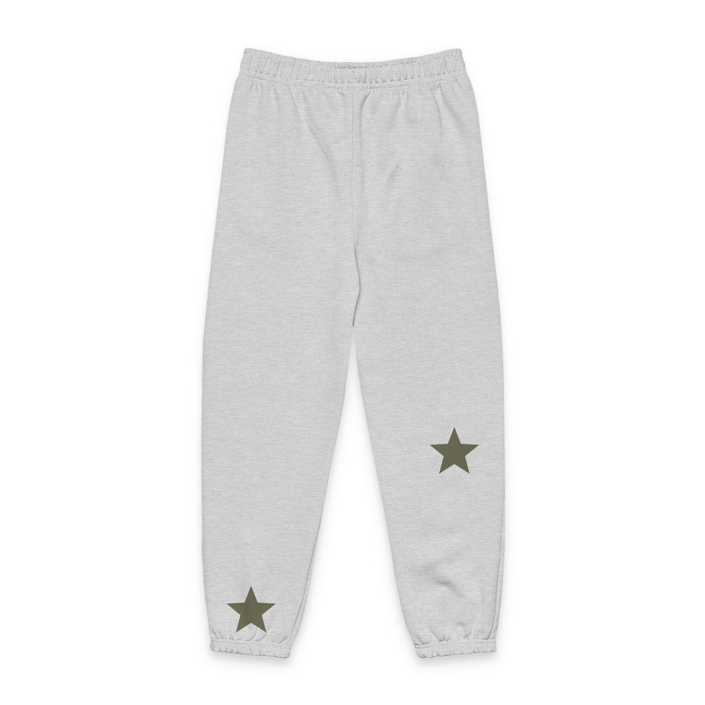 Star Accent Sweatpants – Minimalist Star Graphic Joggers