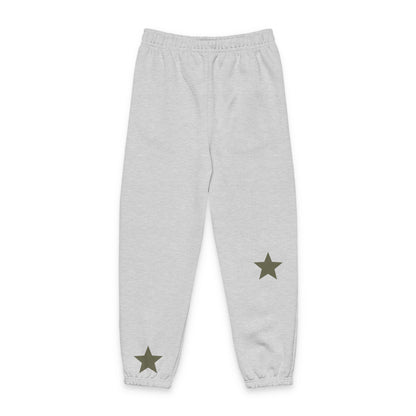 Star Accent Sweatpants – Minimalist Star Graphic Joggers