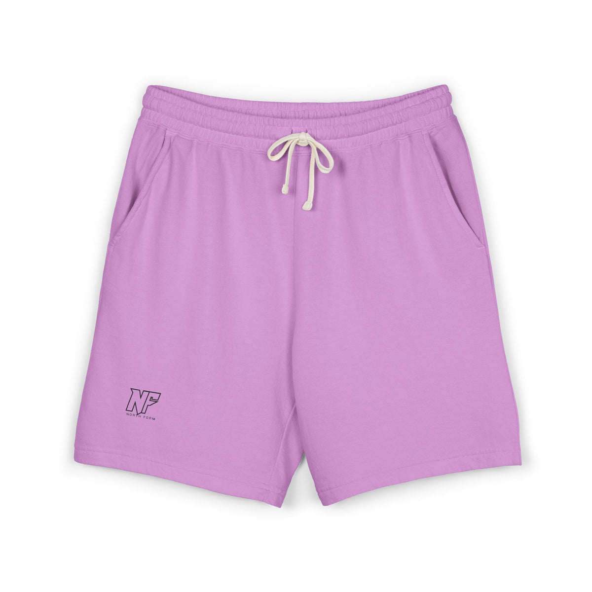 Lightweight Garment-Dyed Fleece Sweat Shorts — Casual Lounge & Activewear