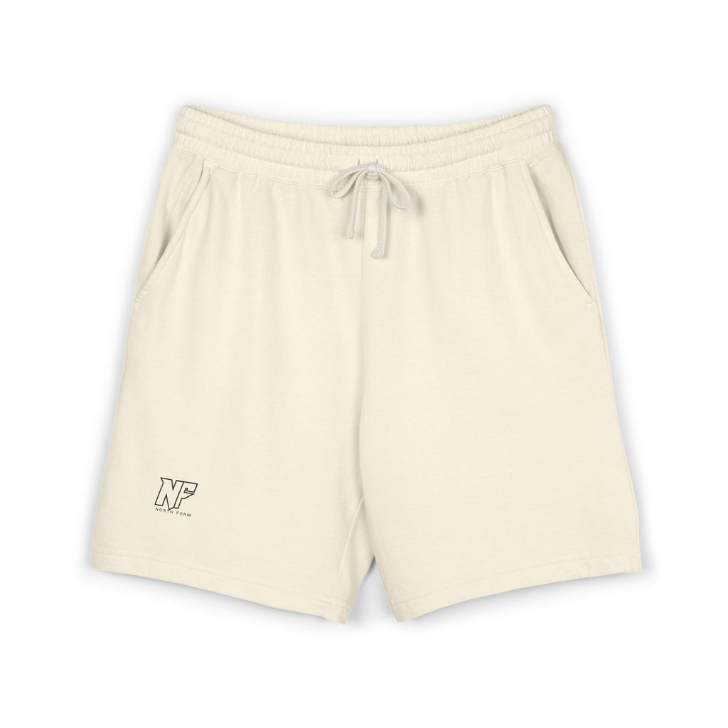 Lightweight Garment-Dyed Fleece Sweat Shorts — Casual Lounge & Activewear