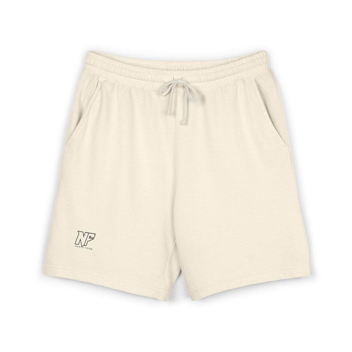 Lightweight Garment-Dyed Fleece Sweat Shorts — Casual Lounge & Activewear