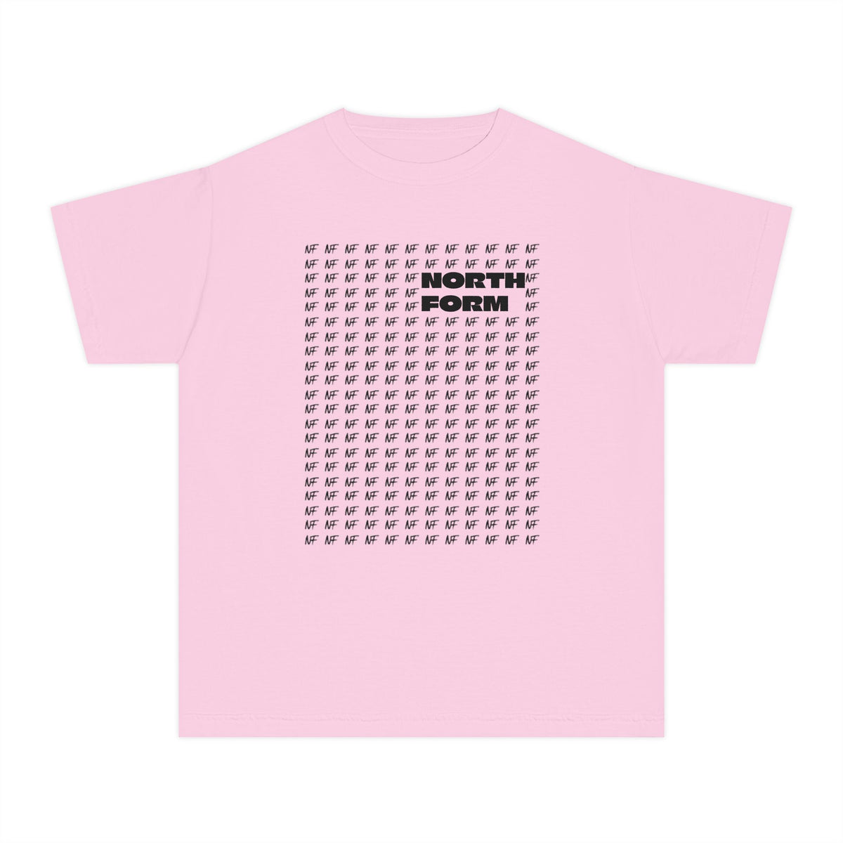 Youth T-Shirt — North Form Grid Graphic Tee (Youth Midweight)