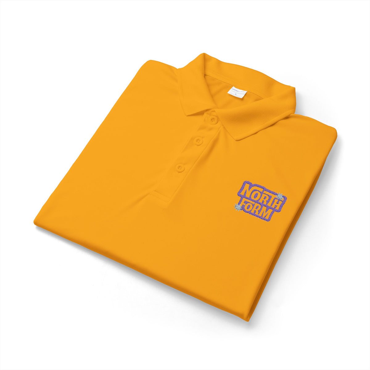 North Form Embroidered Polo Shirt — Performance Sport-Tech Work or Team Polo