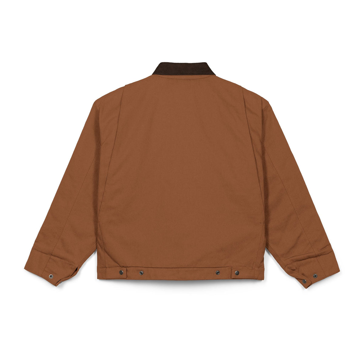 Duck Cloth Work Jacket - Brown Insulated Carpenter Jacket