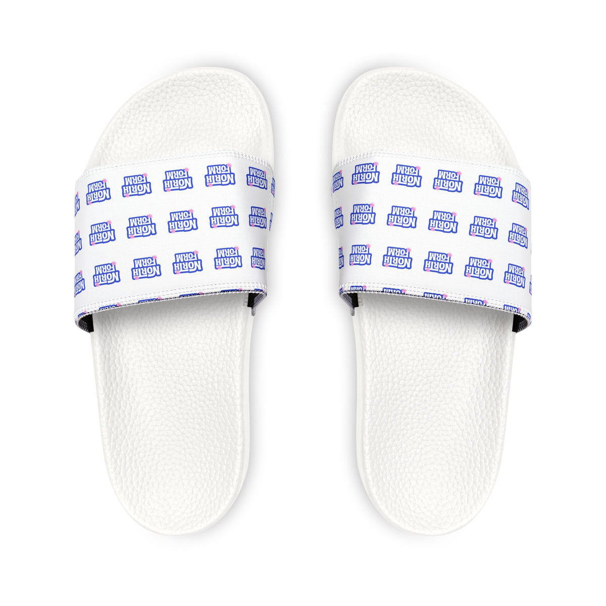Men's Removable-Strap Slide Sandals — Custom Pattern Comfort Slides