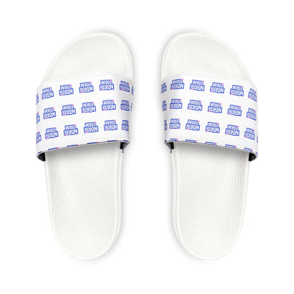 Men's Removable-Strap Slide Sandals — Custom Pattern Comfort Slides