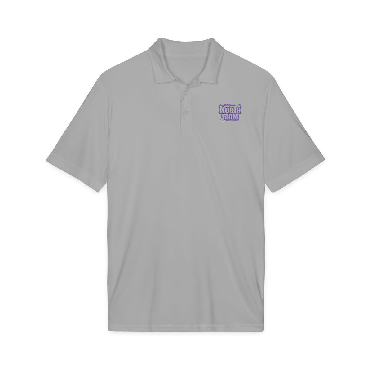 North Form Embroidered Polo Shirt — Performance Sport-Tech Work or Team Polo