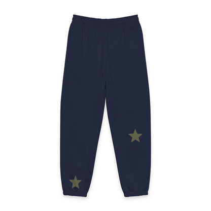Star Accent Sweatpants – Minimalist Star Graphic Joggers