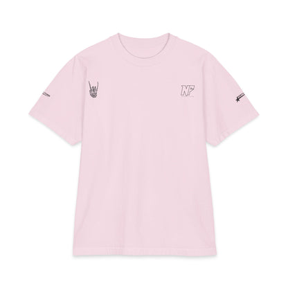 Relaxed Skeleton Graphic T-Shirt — "Chill Vibes" Back Print