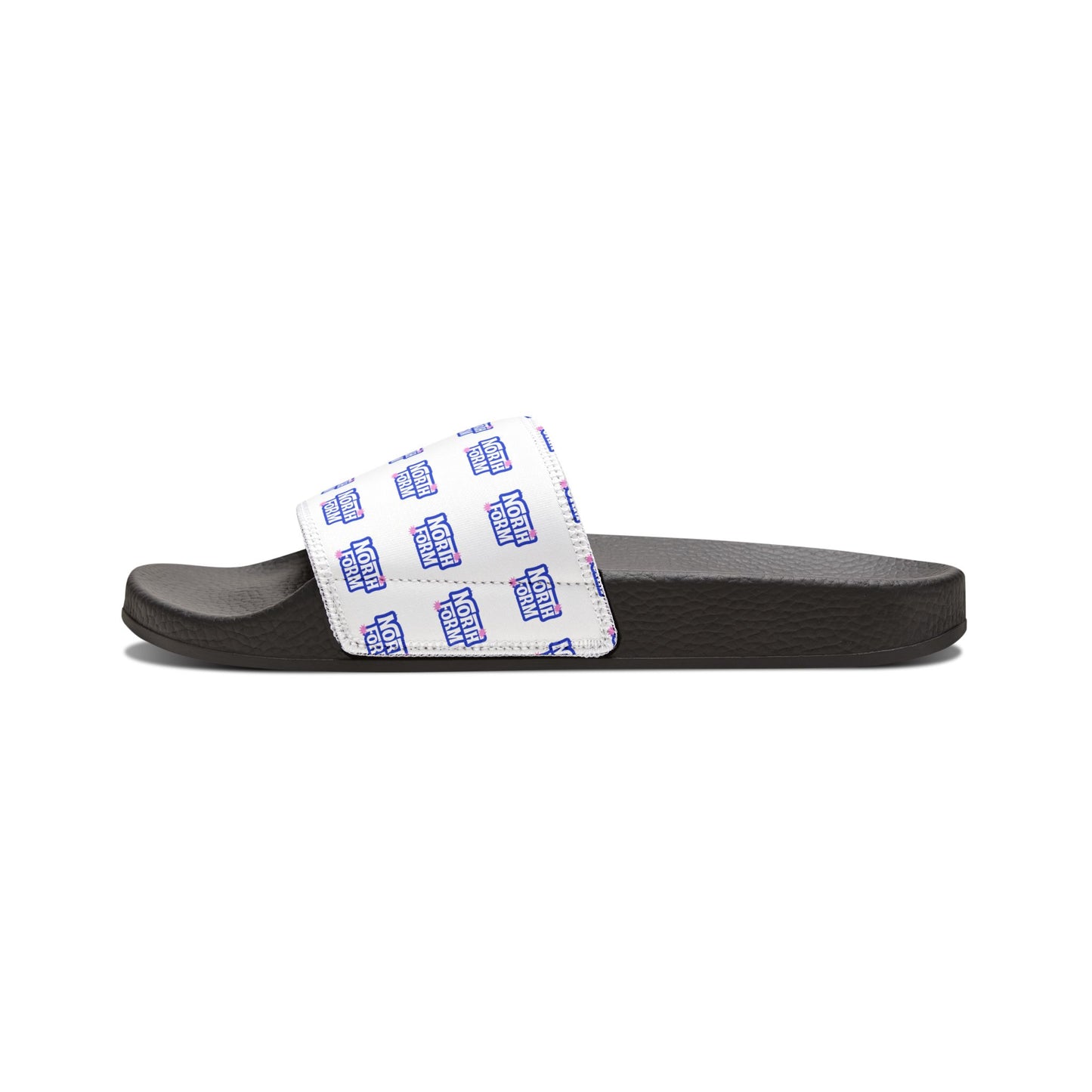 Men's Removable-Strap Slide Sandals — Custom Pattern Comfort Slides