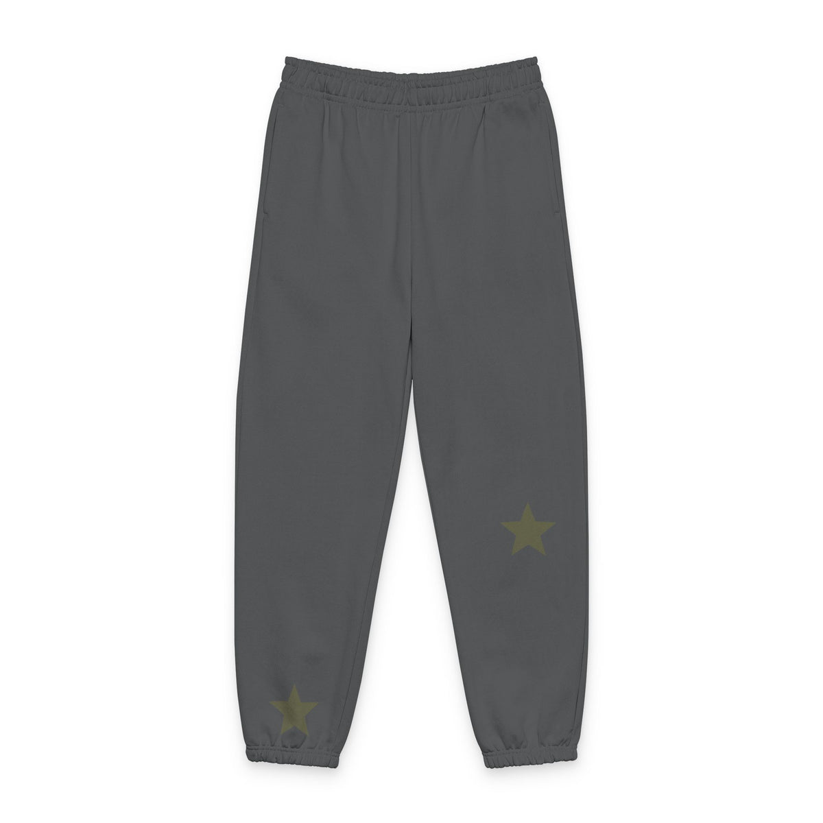 Star Accent Sweatpants – Minimalist Star Graphic Joggers