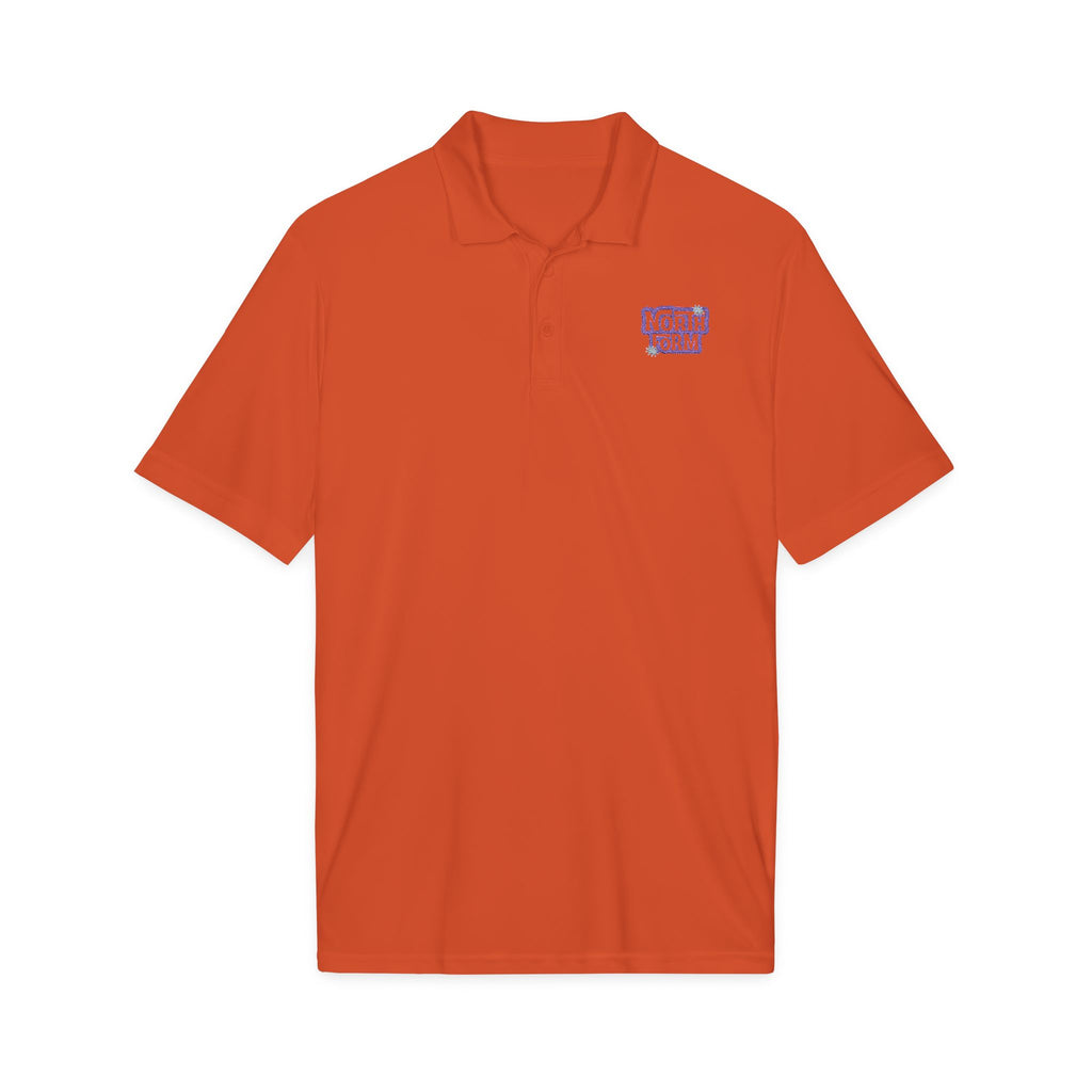 North Form Embroidered Polo Shirt — Performance Sport-Tech Work or Team Polo