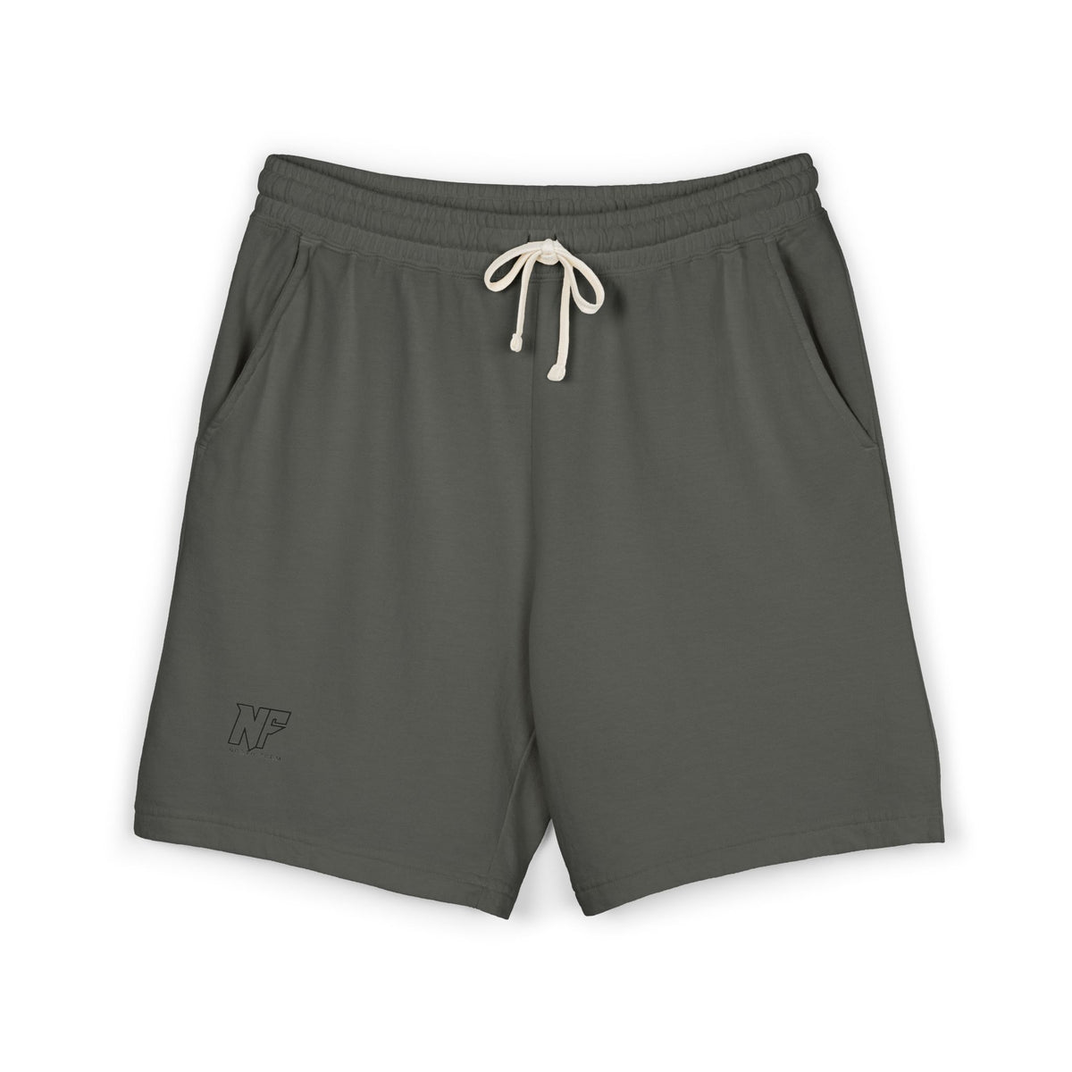 Lightweight Garment-Dyed Fleece Sweat Shorts — Casual Lounge & Activewear