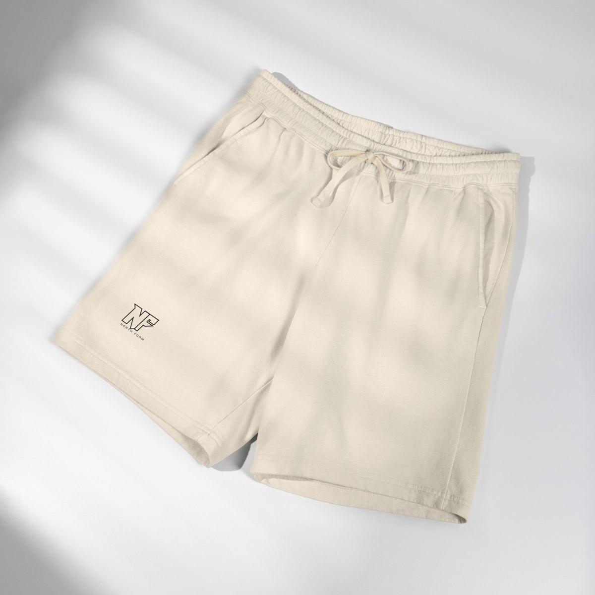 Lightweight Garment-Dyed Fleece Sweat Shorts — Casual Lounge & Activewear