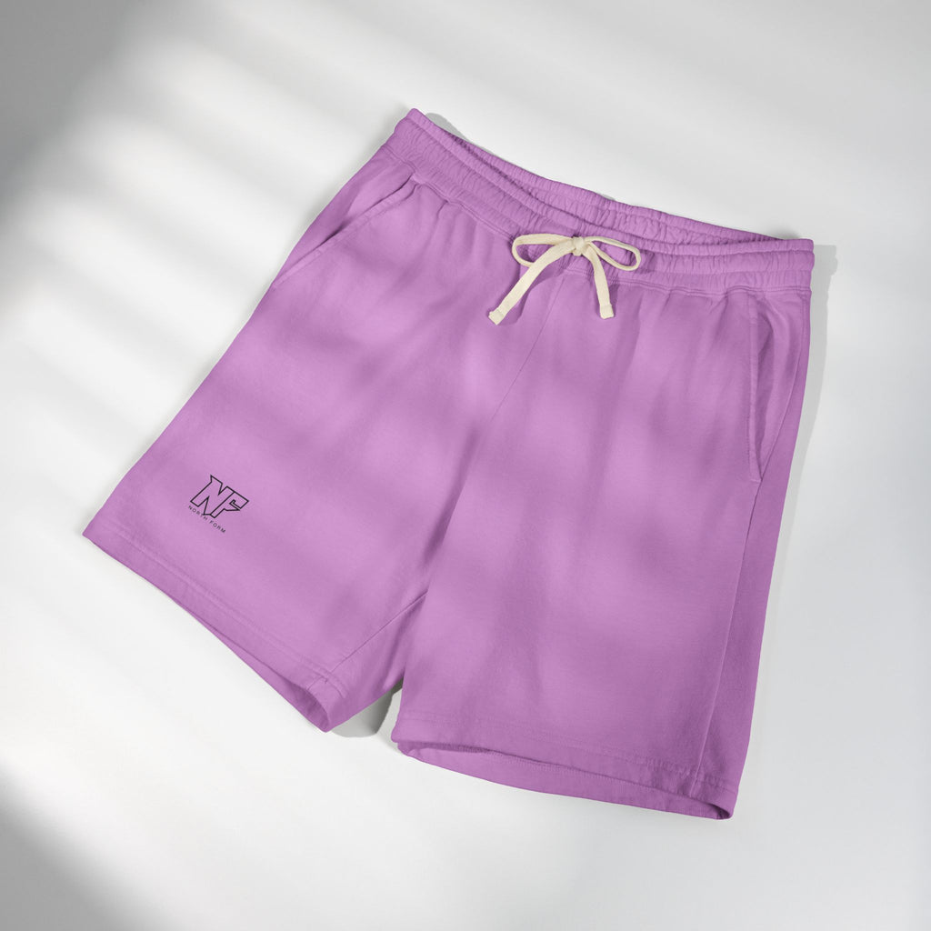 Lightweight Garment-Dyed Fleece Sweat Shorts — Casual Lounge & Activewear