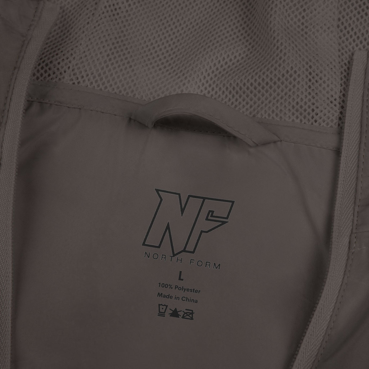 White Camo Windbreaker Jacket — 'W' Logo & Star Sleeve Streetwear
