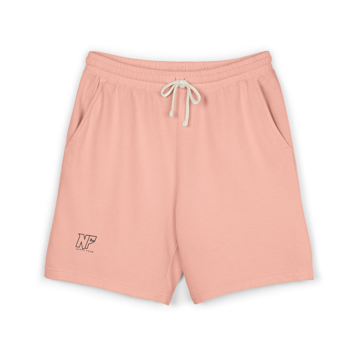 Lightweight Garment-Dyed Fleece Sweat Shorts — Casual Lounge & Activewear