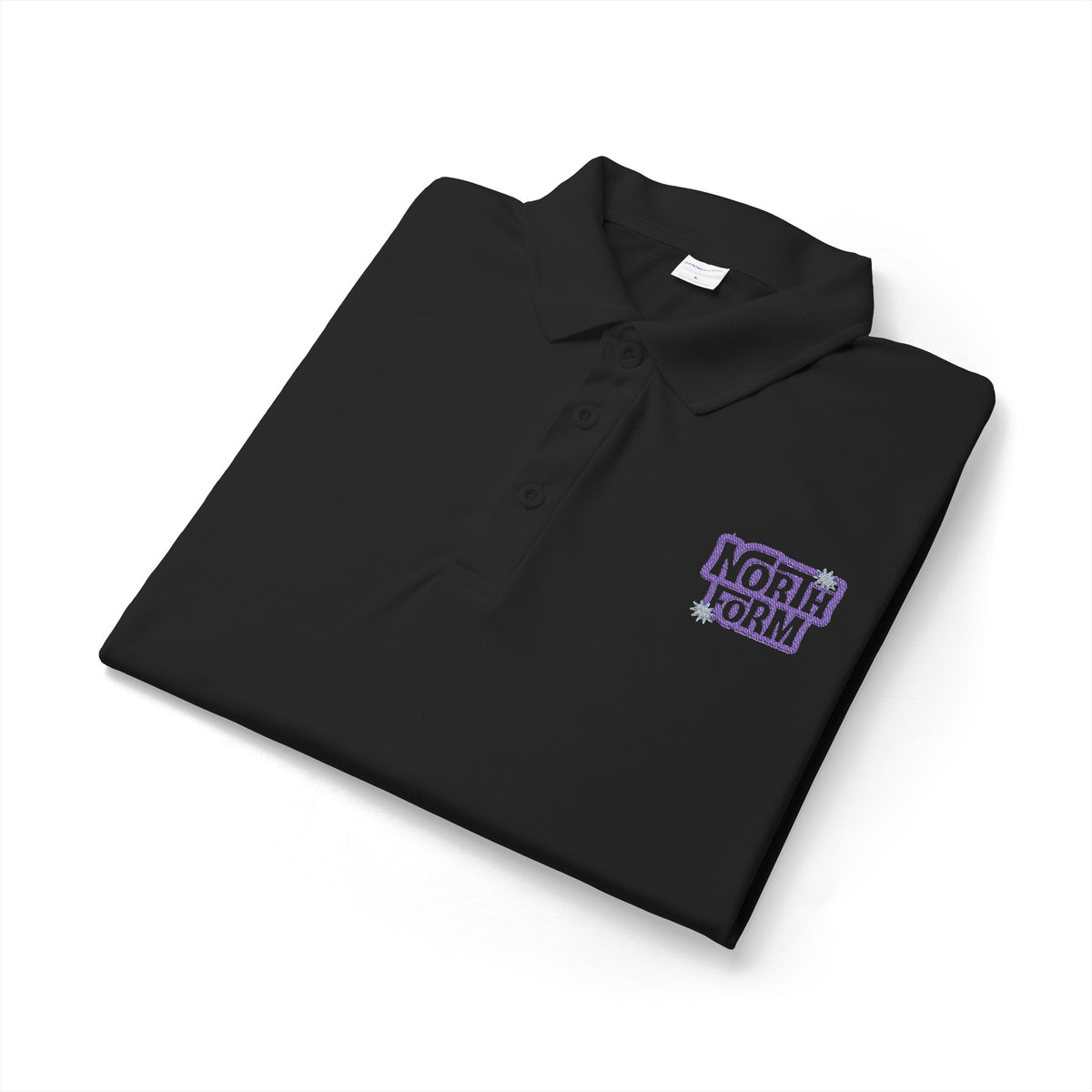 North Form Embroidered Polo Shirt — Performance Sport-Tech Work or Team Polo