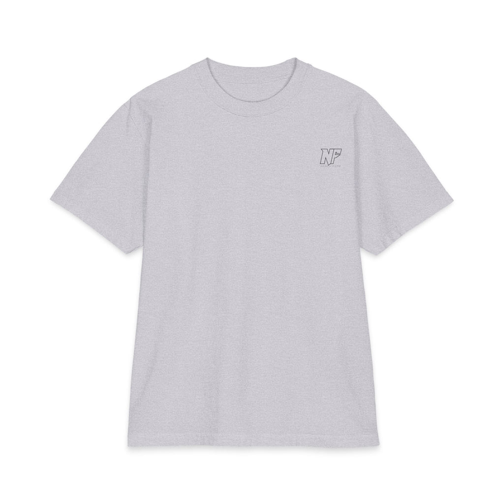 Graphic Tee — 'Overthinking Solves Nothing' Retro Statue Backprint