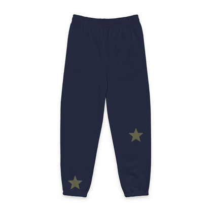 Star Accent Sweatpants – Minimalist Star Graphic Joggers
