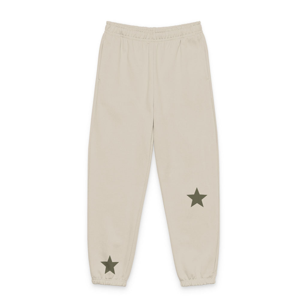 Star Accent Sweatpants – Minimalist Star Graphic Joggers