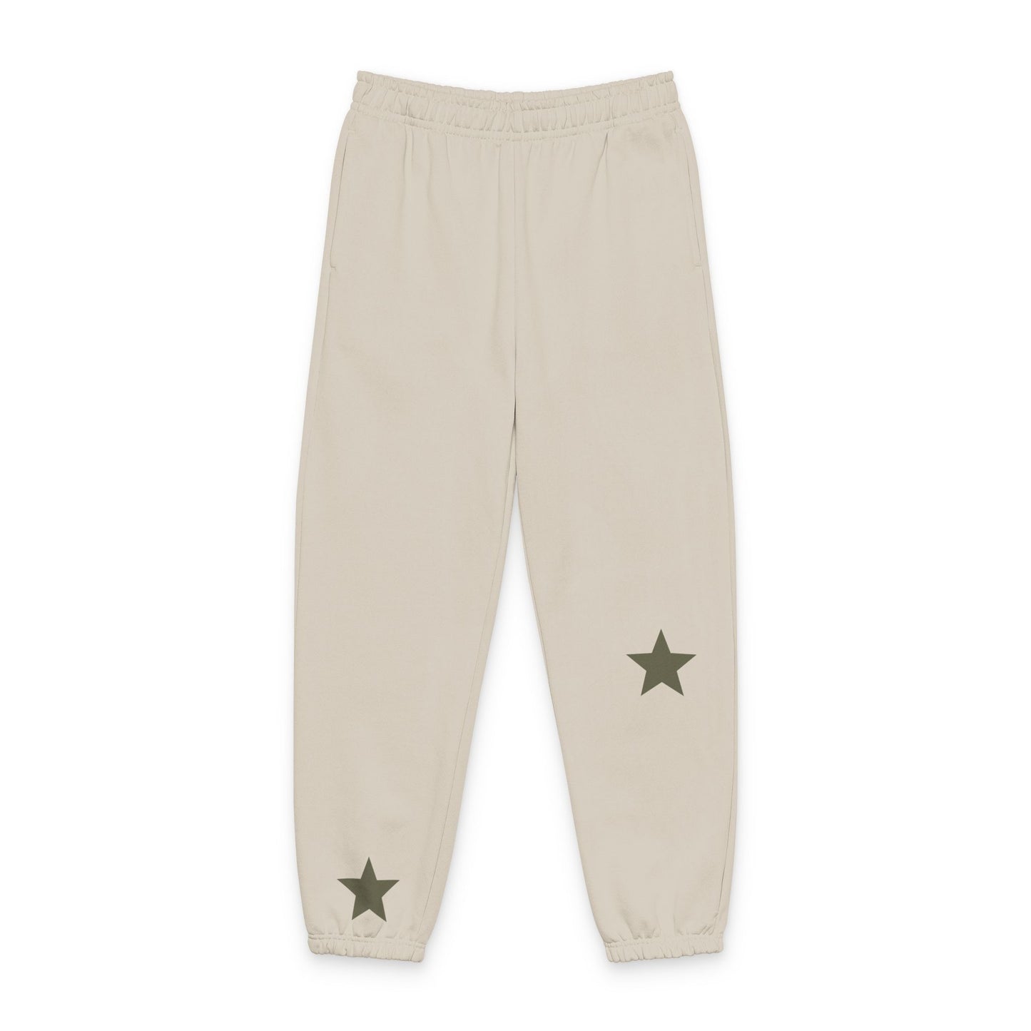 Star Accent Sweatpants – Minimalist Star Graphic Joggers