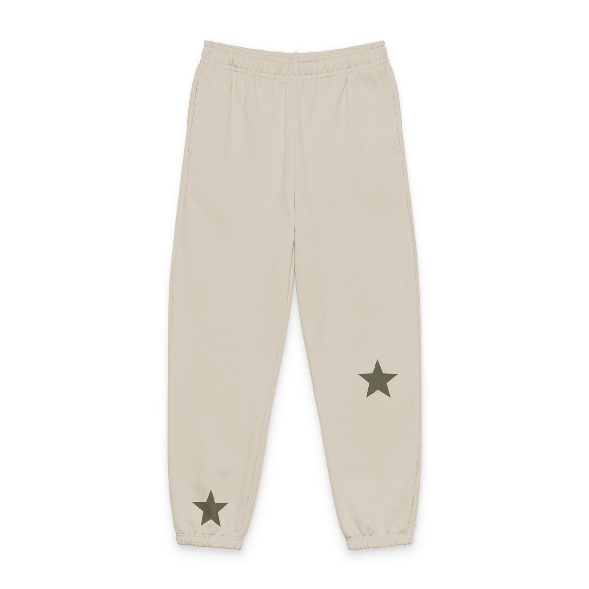 Star Accent Sweatpants – Minimalist Star Graphic Joggers