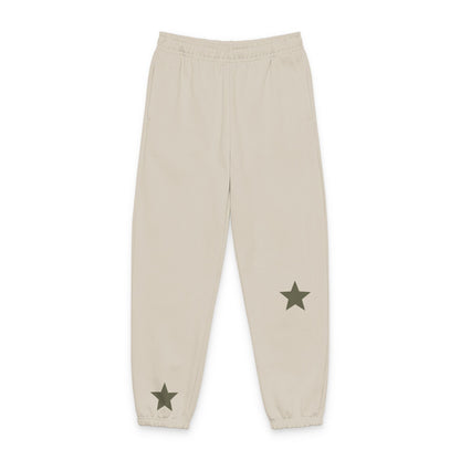 Star Accent Sweatpants – Minimalist Star Graphic Joggers