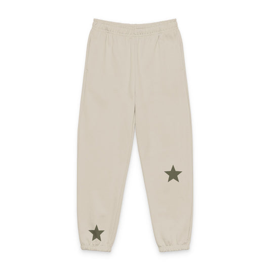 Star Accent Sweatpants – Minimalist Star Graphic Joggers