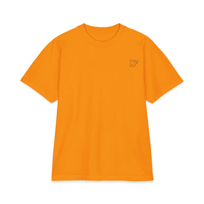 Graphic Tee — 'Overthinking Solves Nothing' Retro Statue Backprint