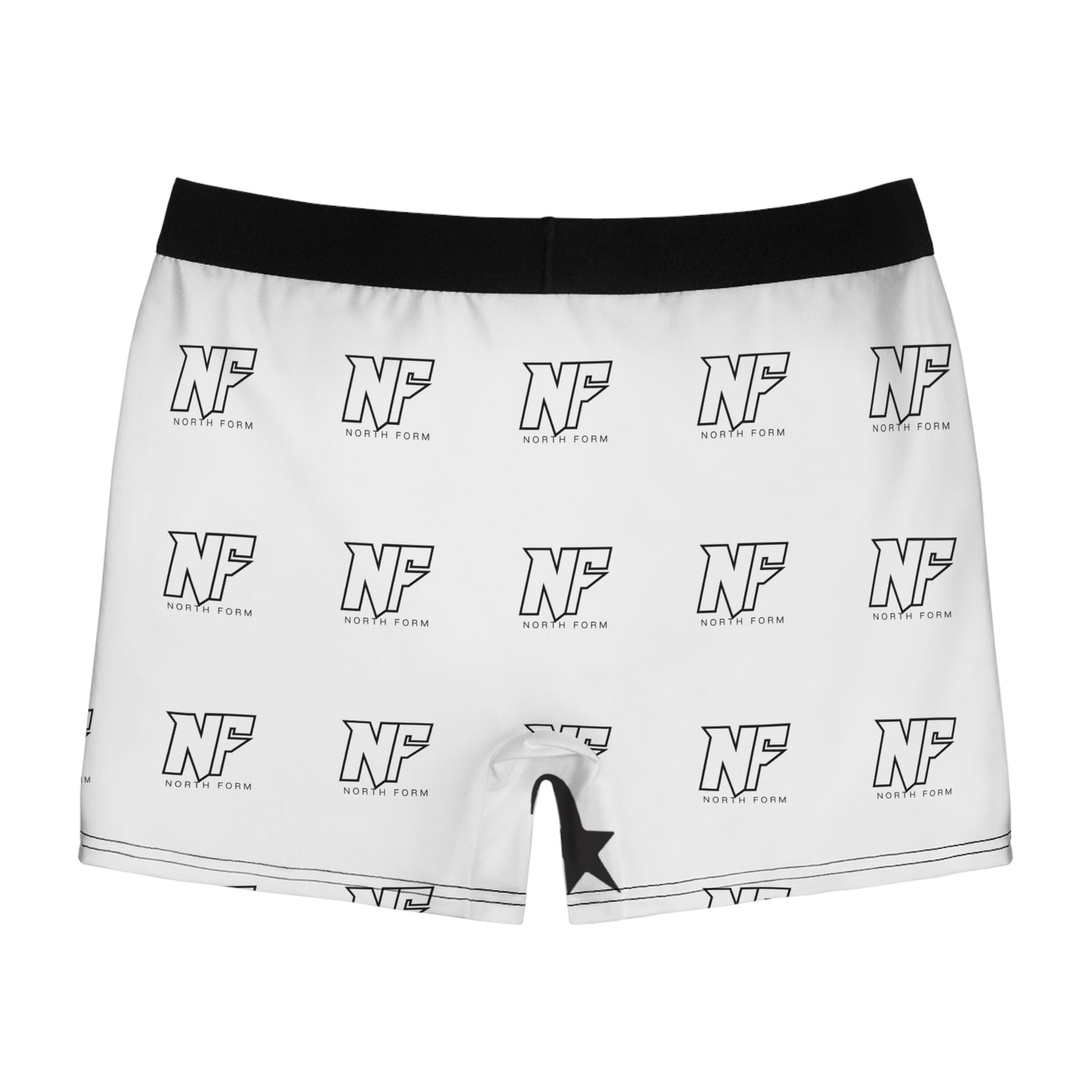 NF Logo Boxer Briefs — All-Over Print Men's Boxer Shorts