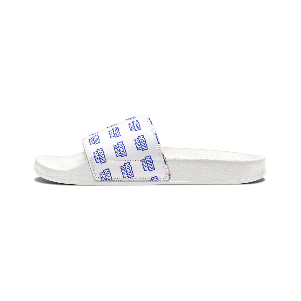 Men's Removable-Strap Slide Sandals — Custom Pattern Comfort Slides